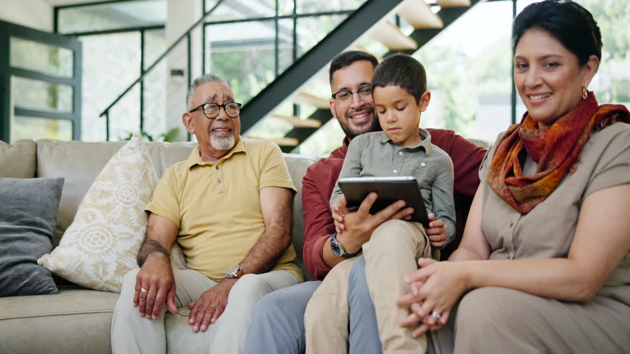 Multigenerational Family Enjoying Time Together