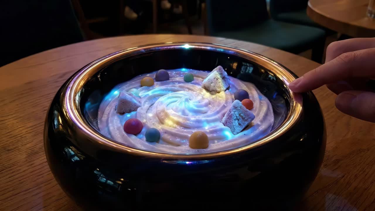 Sobremesa flamejante