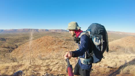 backpacking through the australian outback