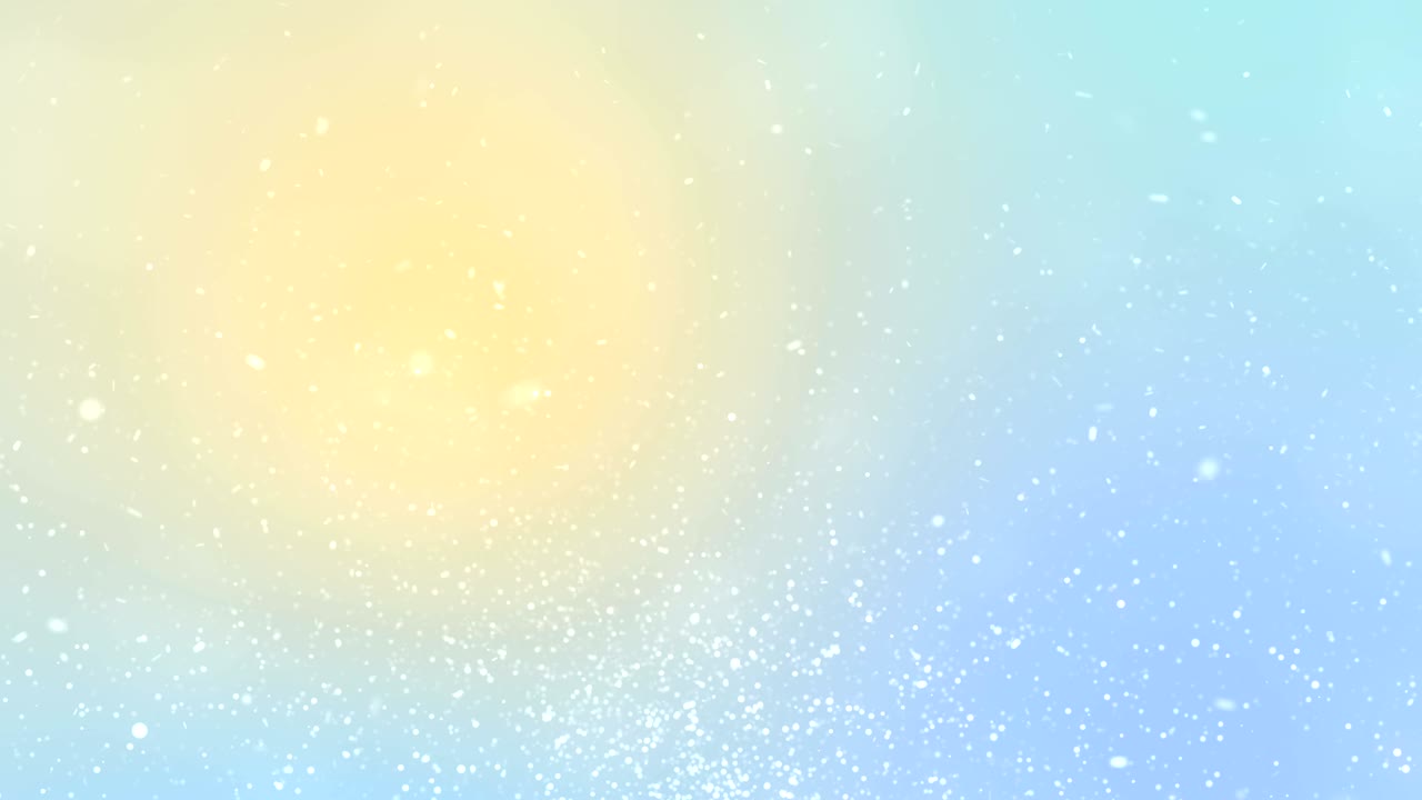 Particles pastel color business clean bright glitter bokeh dust abstract background loop