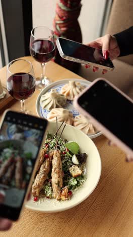 food photography at a restaurant