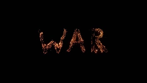 word war burning. steel wool smoldering on transparent background. beautiful combustion