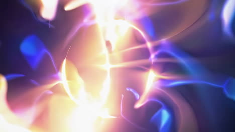 abstract circle with glow