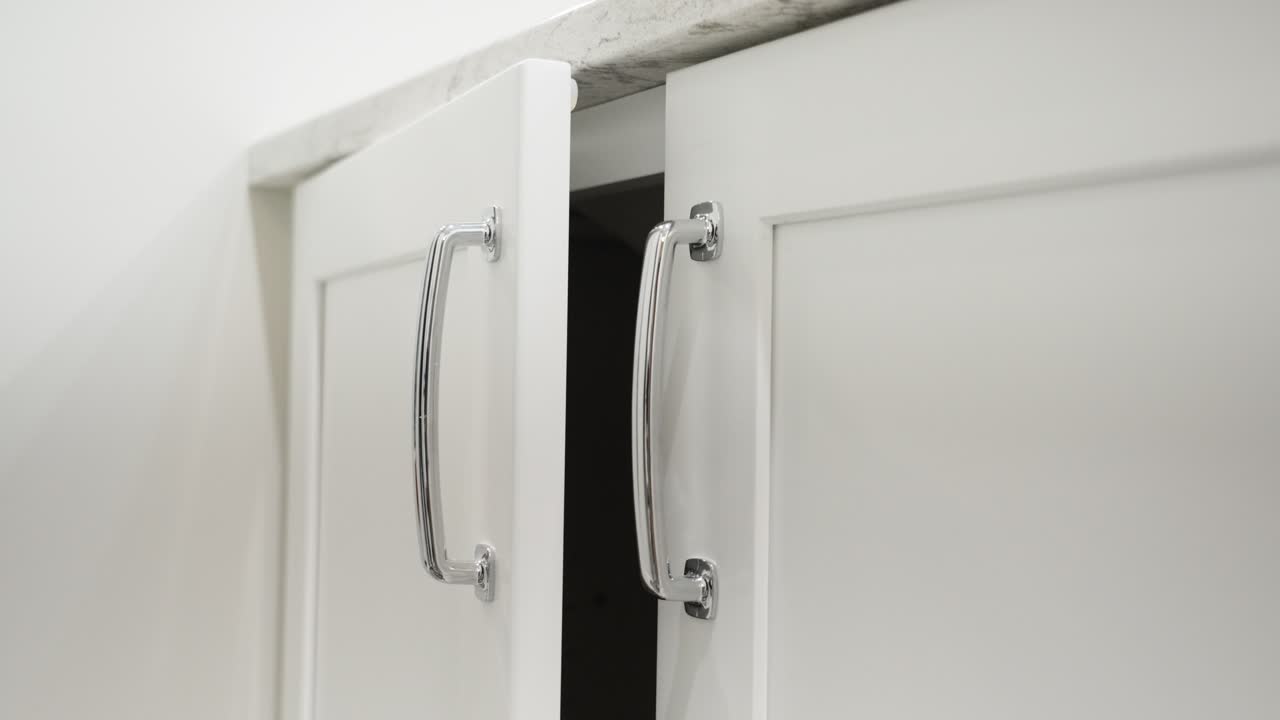 A cabinet equip with soft or self close in action.