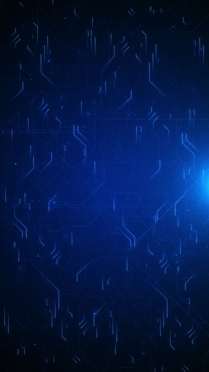 Digital technology background technology line circuit board futuristic processing futuristic