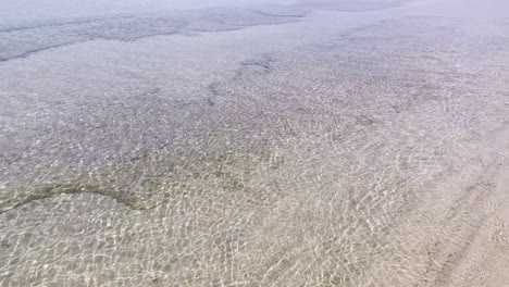 clean blue flag beaches of halkidiki peninsula, greece