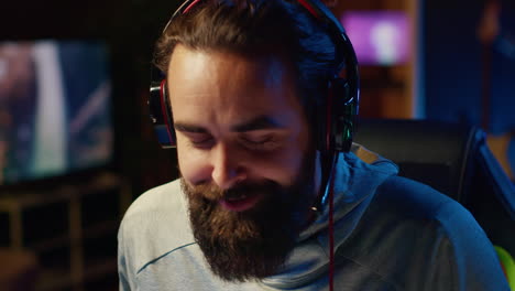 esports player focused on defeating enemies during livestream