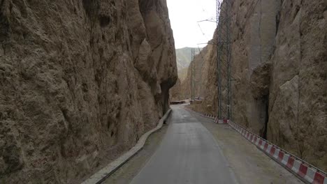 drone footage from the kabul mazir way located in a mountainous desert area of afghanistan. march 21, ?2021