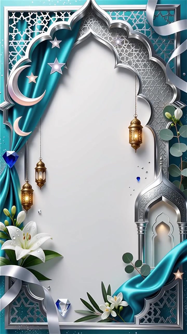 Compleanno del Profeta Maometto Mawlid al-Nabi Sfondo Islamico
