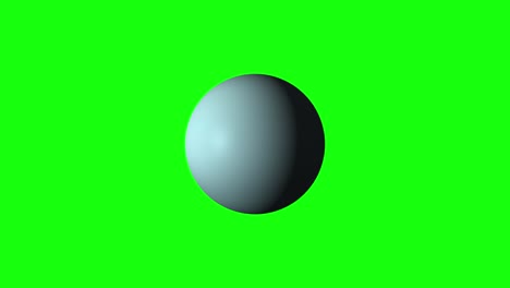 4k-Planet-Uranus-Grüner-Bildschirm