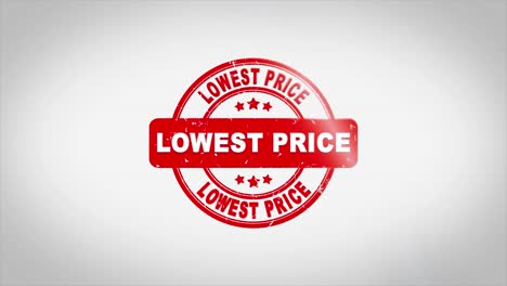 lowest price stamp