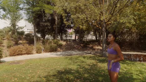 people playing volleyball in a park
