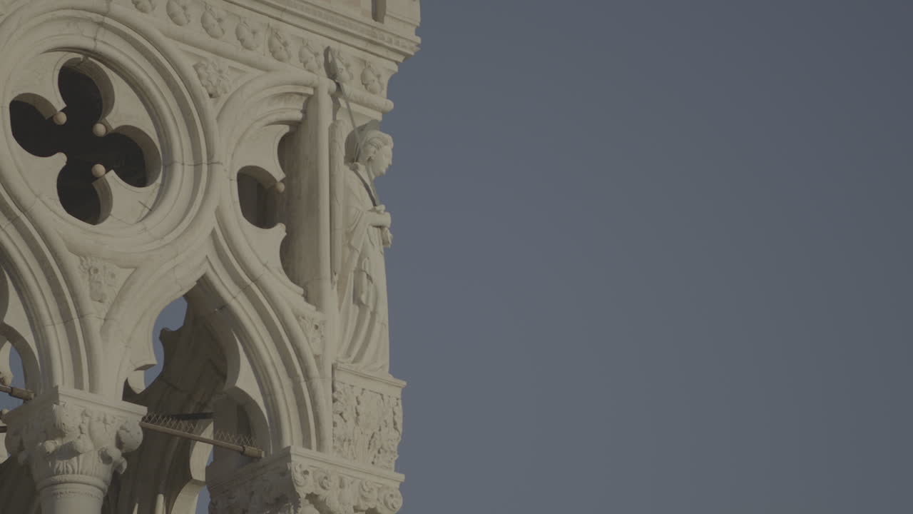 detalle arquitectónico de la basílica de san marcos, venecia