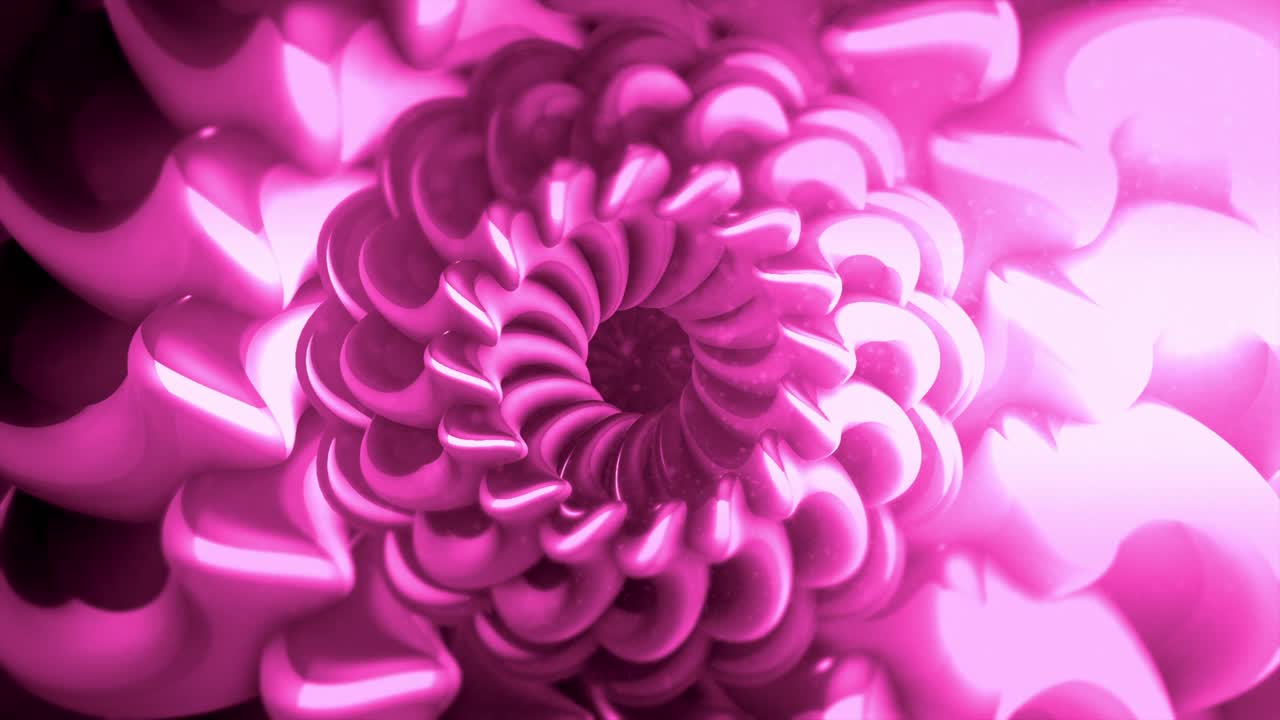 patrón de espiral de flores rosadas abstractas