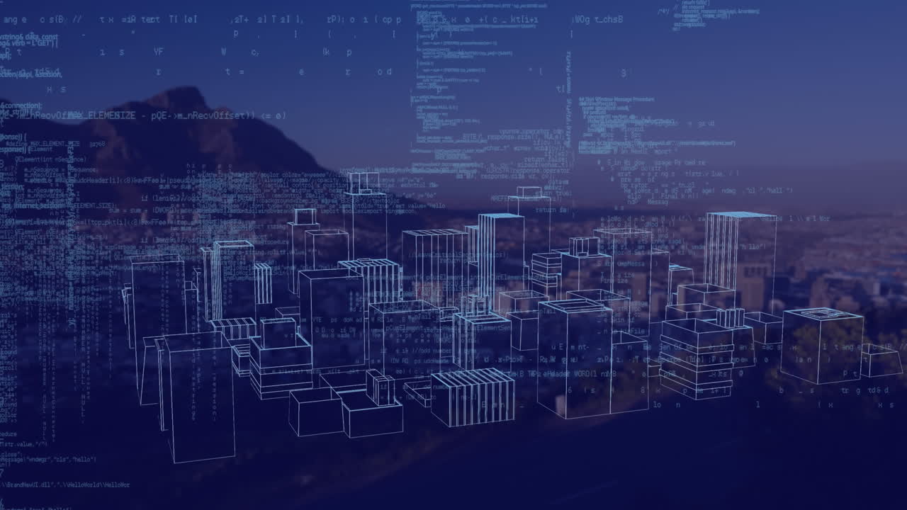 procesamiento de datos sobre el paisaje