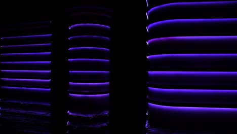luces de pared para la decoración del escenario