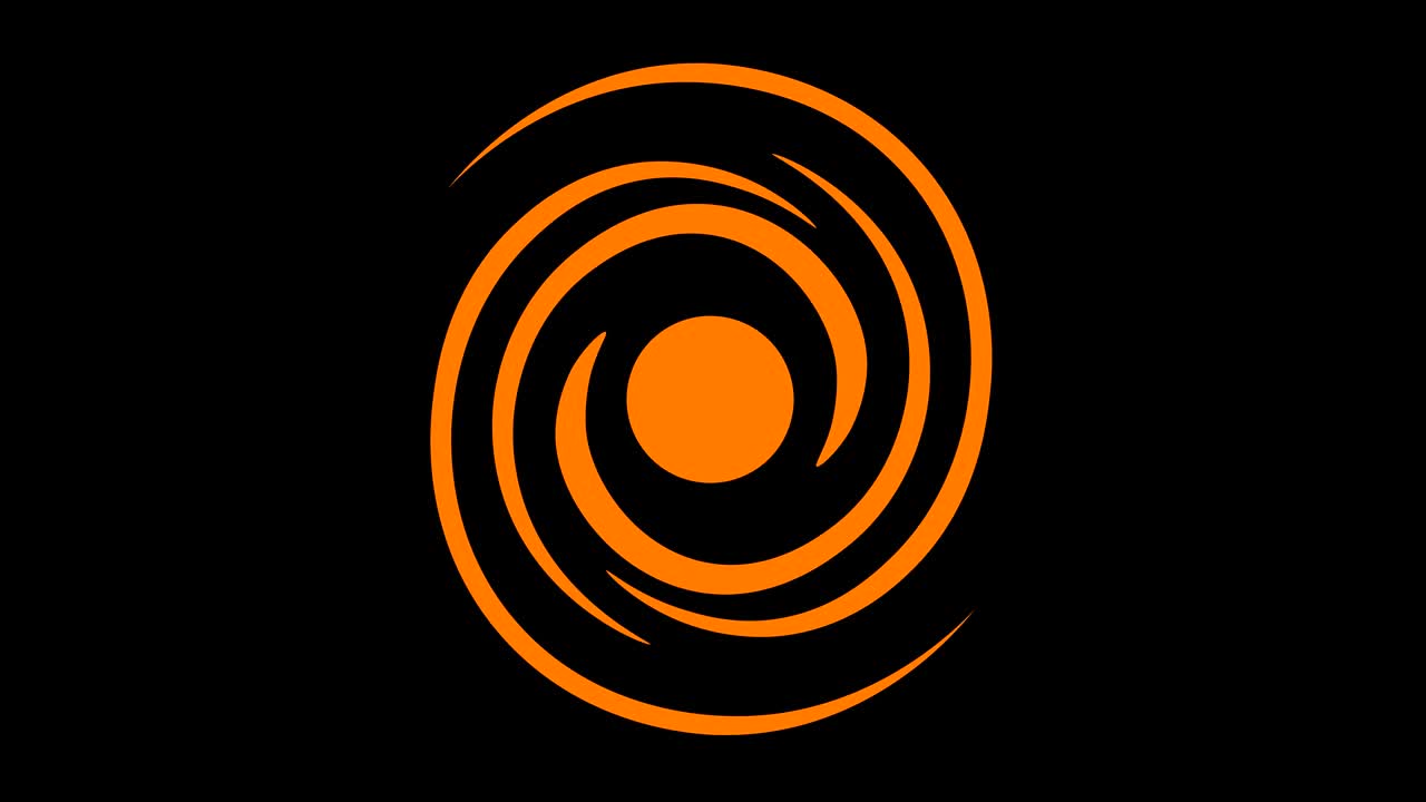 modelo de video 4k con efecto estroboscópico e hipnótico, en formato de video 16: 9.