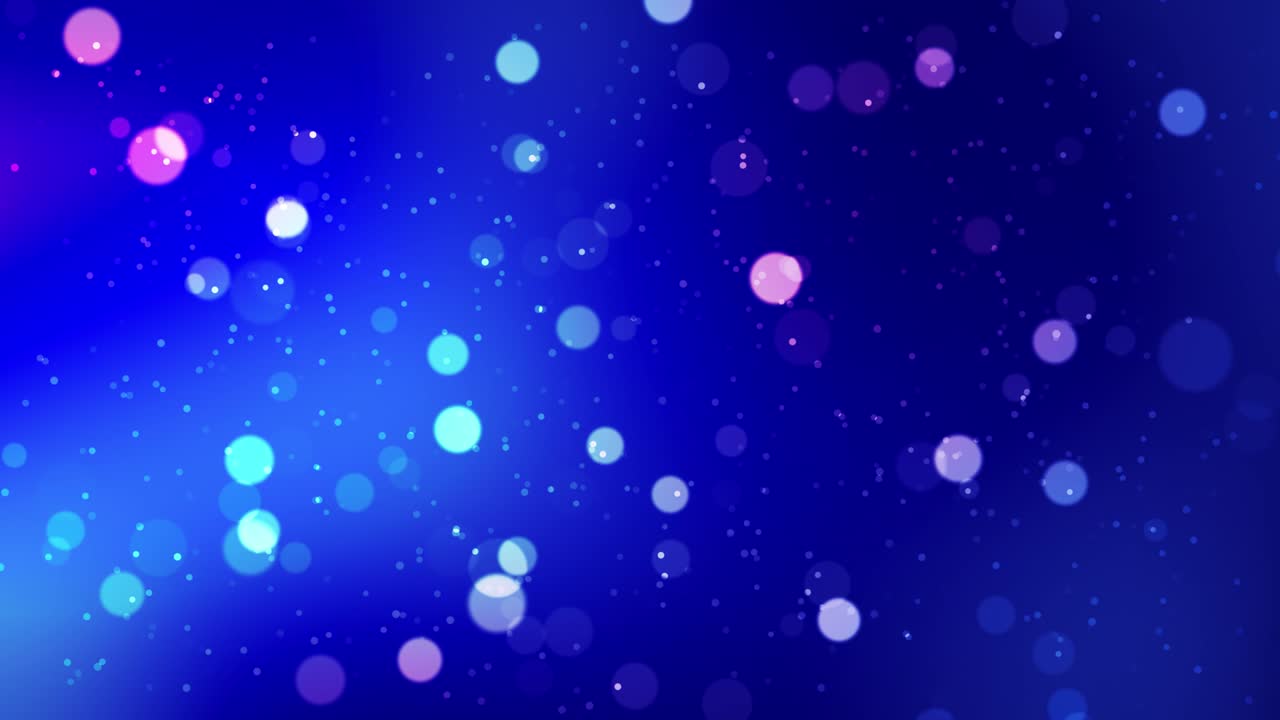 아름다운 보케, 비디오 루프