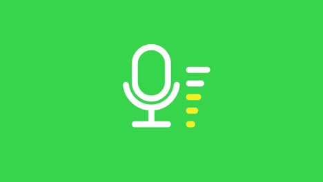 podcast online icons - vector animate.