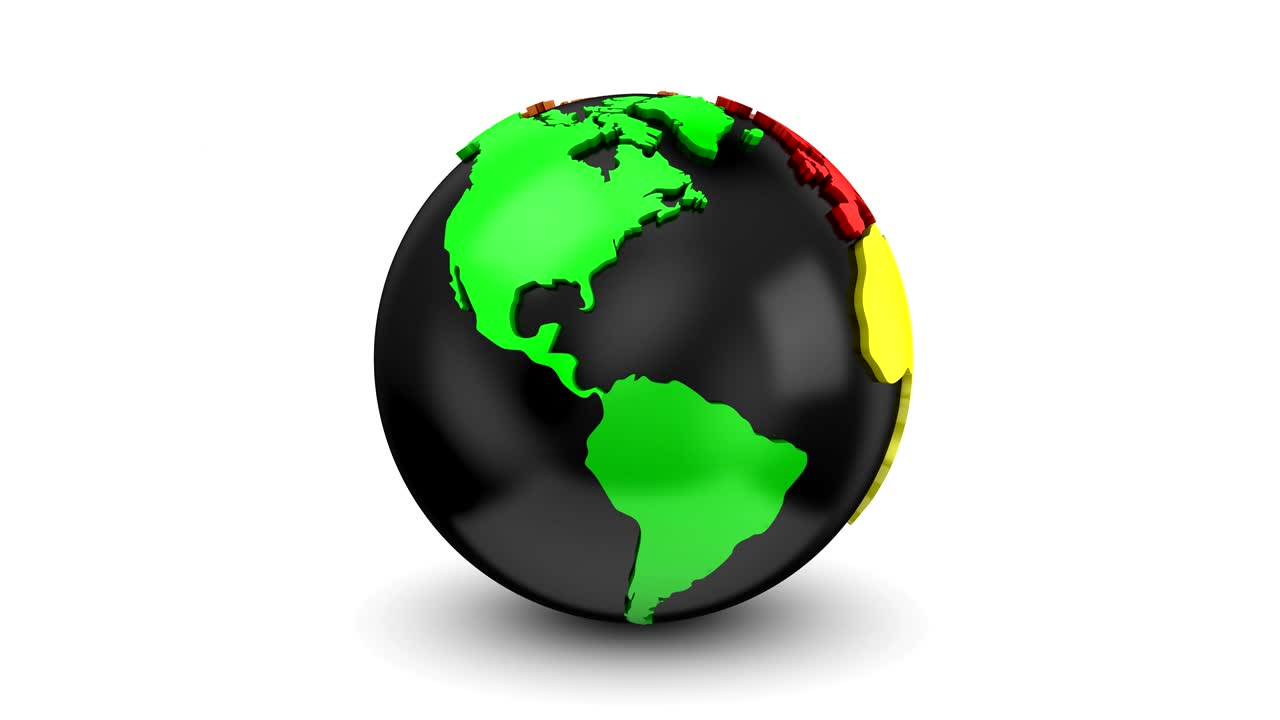 rotación gradual de la tierra