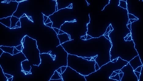 electrical arcs neon lightning retro future vr voltage glow vector tron loop 4k
