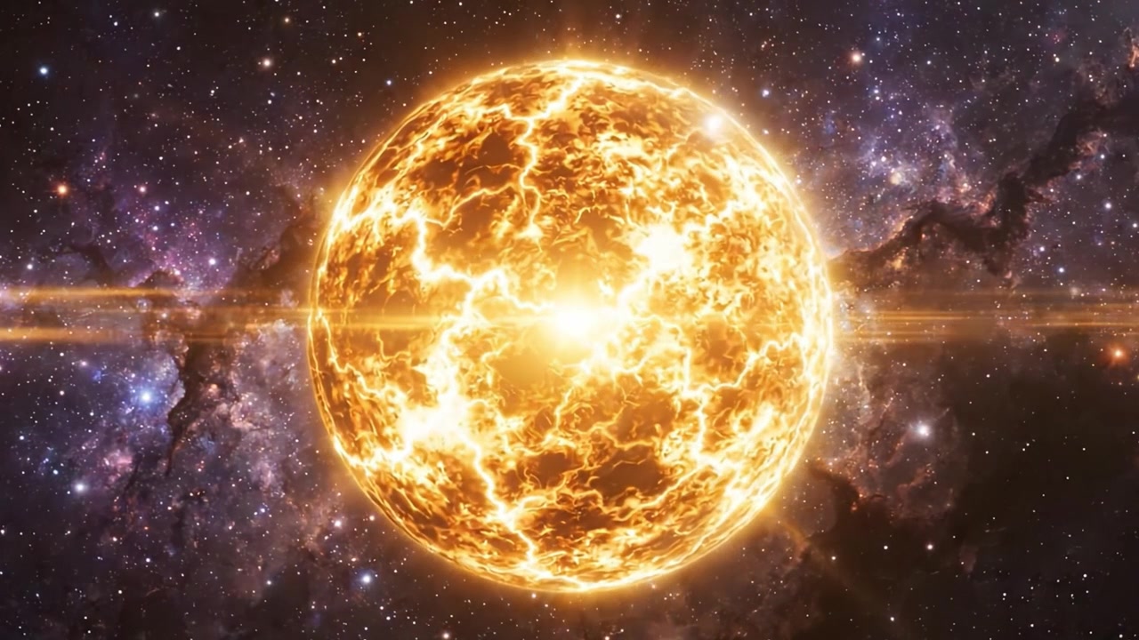 Uma Jornada Cósmica Deslumbrante Através do Universo: Das Profundezas da Beleza Nebular a um Corpo Celestial Ardente Iluminando o Mar de Poeira Estelar