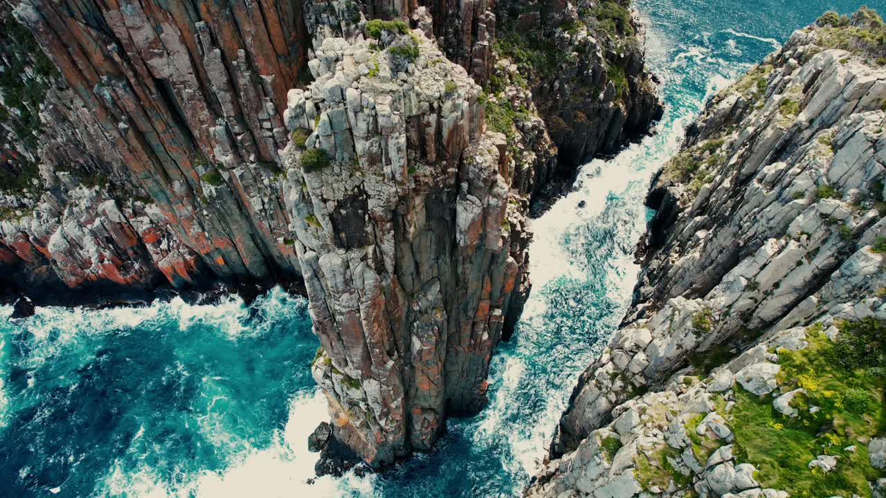 호주 태즈메이니아 케이프 하우이 드론 뷰 3