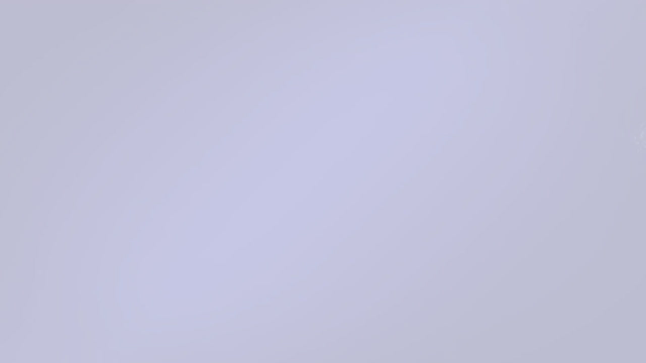 animación de vasos y iconos de microscopio en fondo azul