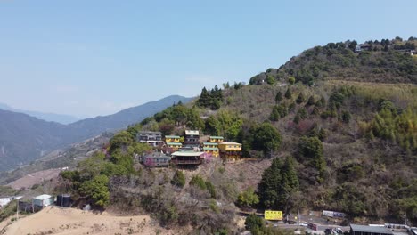 the aerial view of nantou