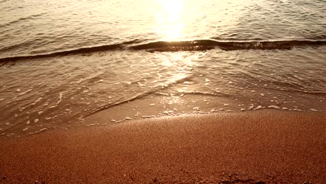 sea. shooting on the beach.