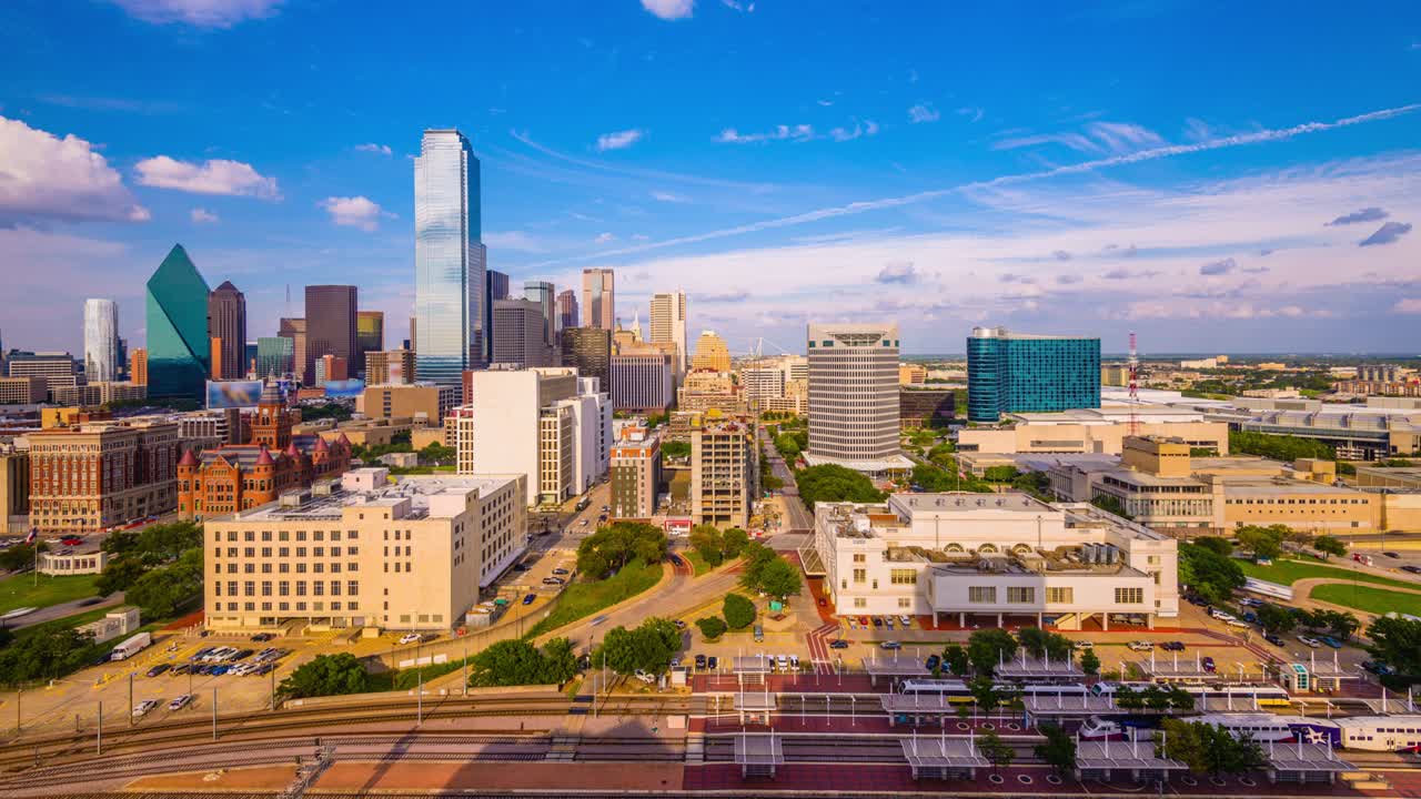 러스, 텍사스, 미국 스카이라인