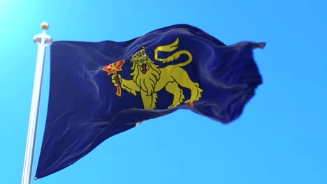 flag of the governor-general of canada. loop