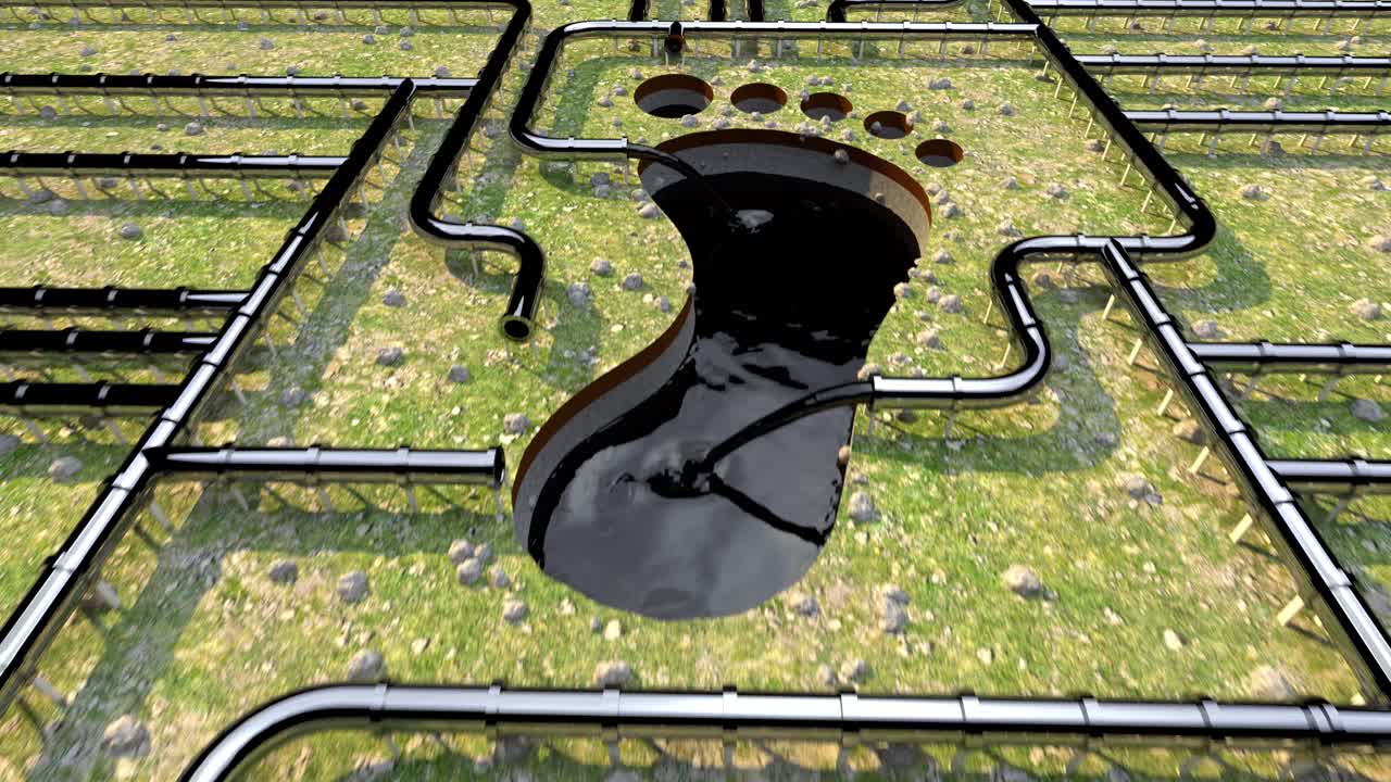 탄소 발자국 석유 파이프 라인 발자국 기후 변화