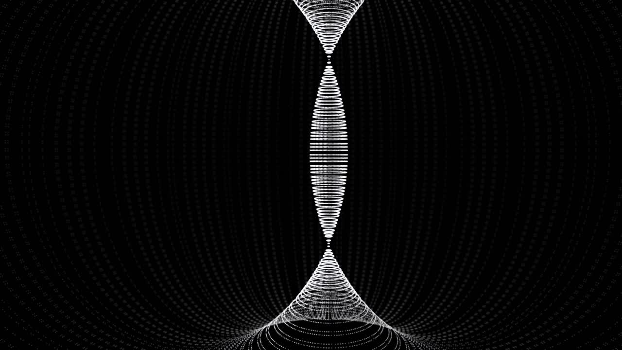 patrón geométrico 3d abstracto en blanco y negro