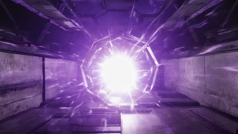 abstract sci-fi energy portal