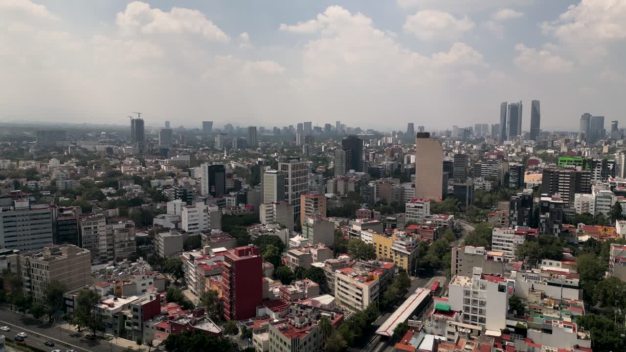 Investor's guide, a drone tour of Mexico City's property hotspots, Condesa Neighborhood