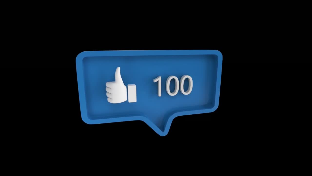 como el icono con números crecientes para las redes sociales