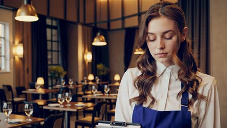 restaurant waitress