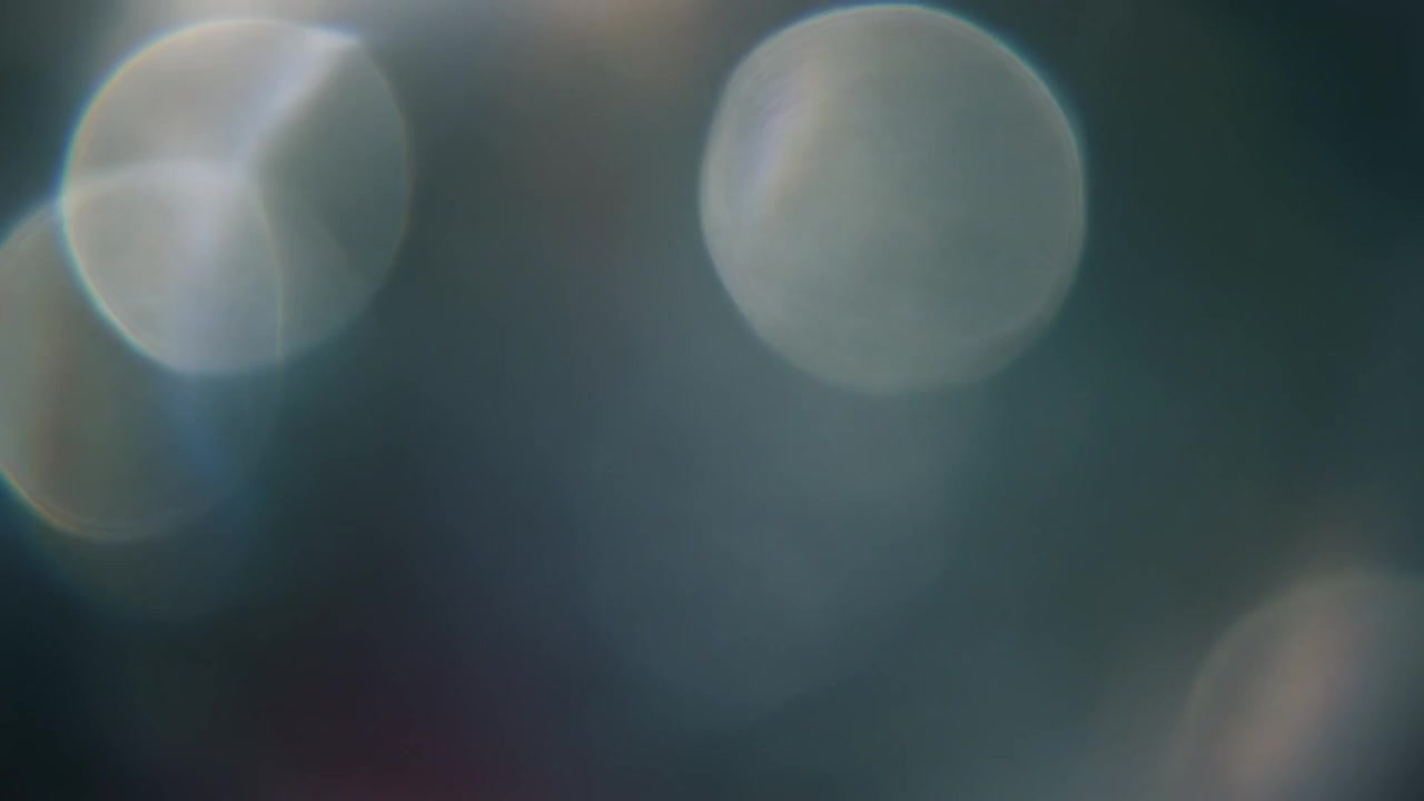 Abstract Light Leaks and Bokeh Overlay Effect