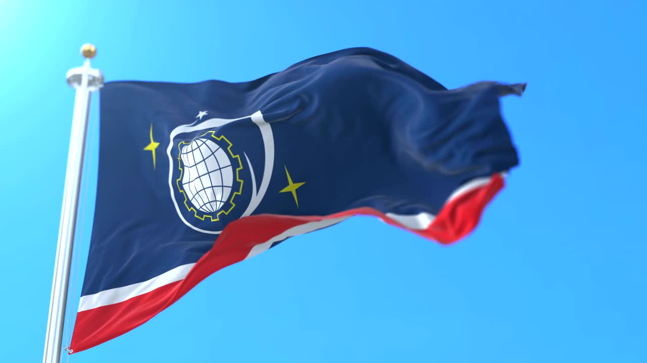 러시아 모스크바 오블라스트 코롤리오프의 공업 도시 발.