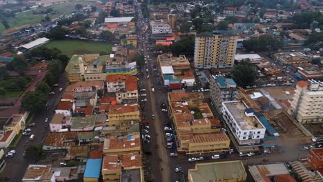 aerial view of the arusha city