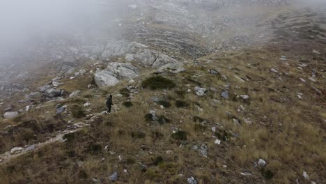 Μajestic-mountain-landscapes,-with-stunning-valleys,-and-rugged-terrain-|-Aerial-Flight-Footage-of-Greek-mountains-in-the-Peloponnese-region