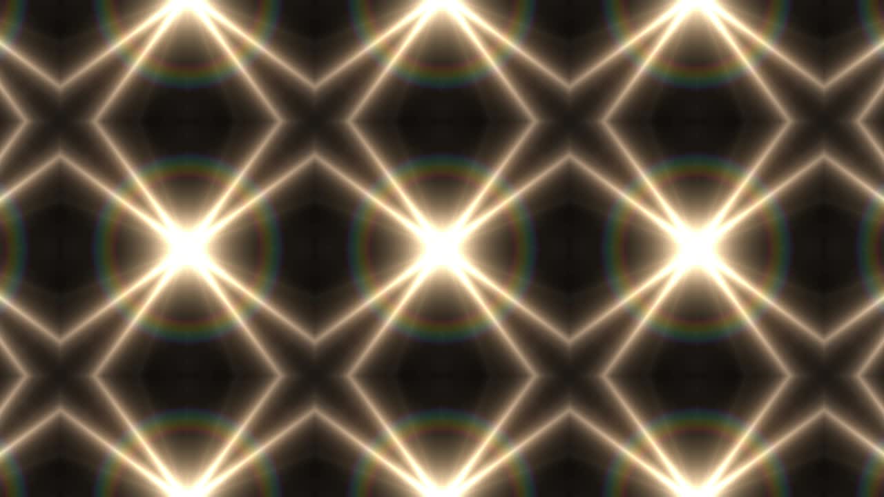 Ultra Music Festival Kaleidoscope box background Hypnotic box stage visual loop wall colorful motion background Disco spectrum light concert spot bulb Abstract box multicolored motion graphic box wall