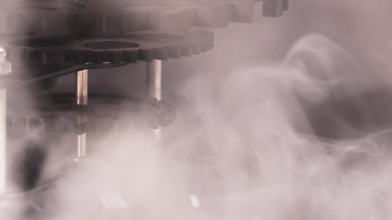 레트로 그룬지 산업 기계 시계 기어