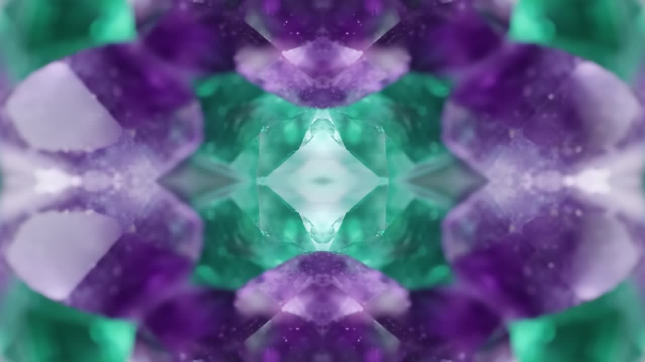 Intricate Crystal Patterns