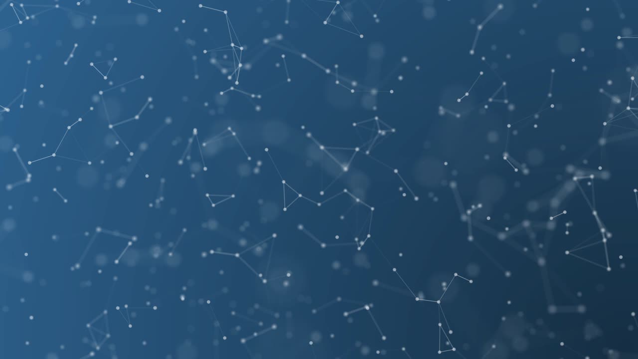 fondo de la tecnología abstracta 3d de bucle sin costuras futurista