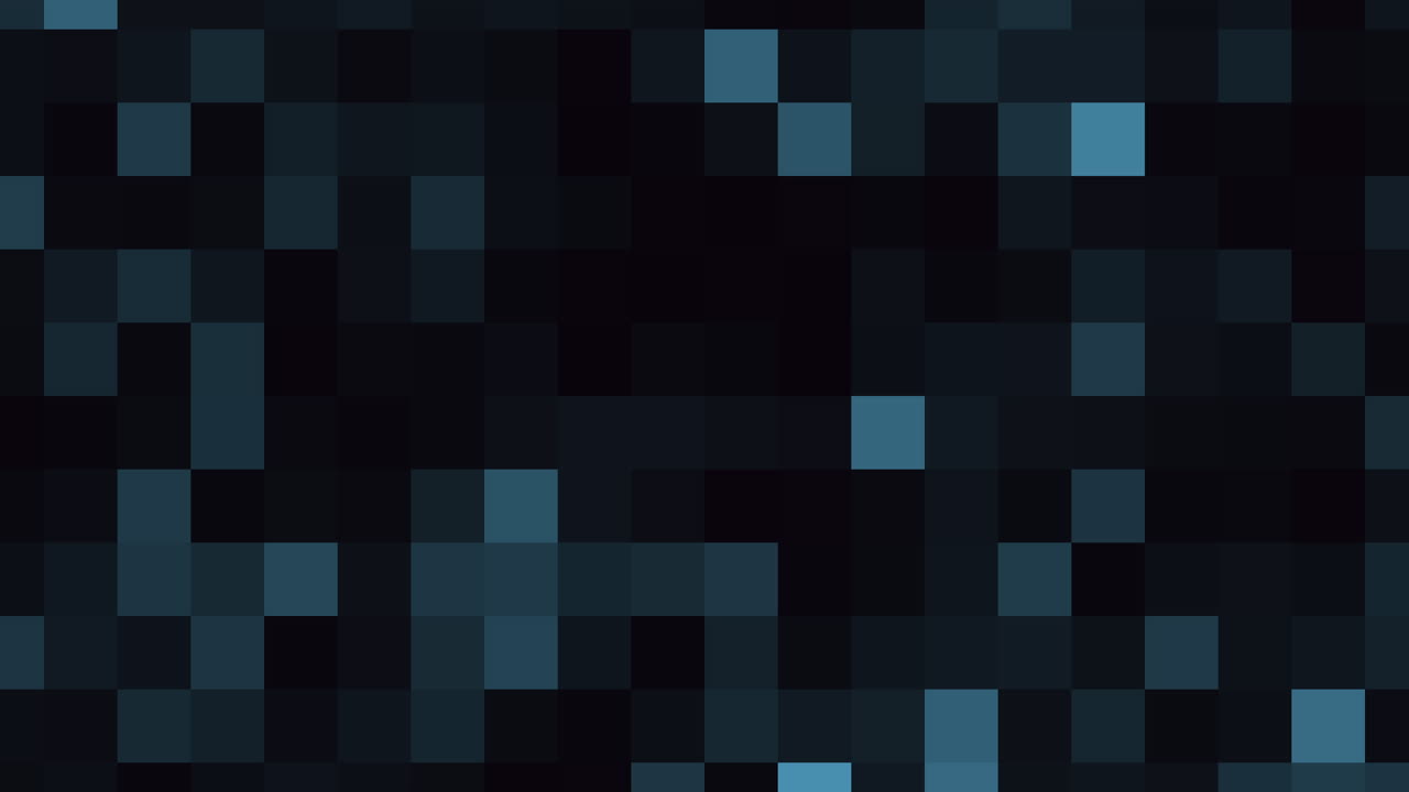 Captivating pixelated pattern in black and blue