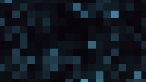 captivating pixelated pattern in black and blue