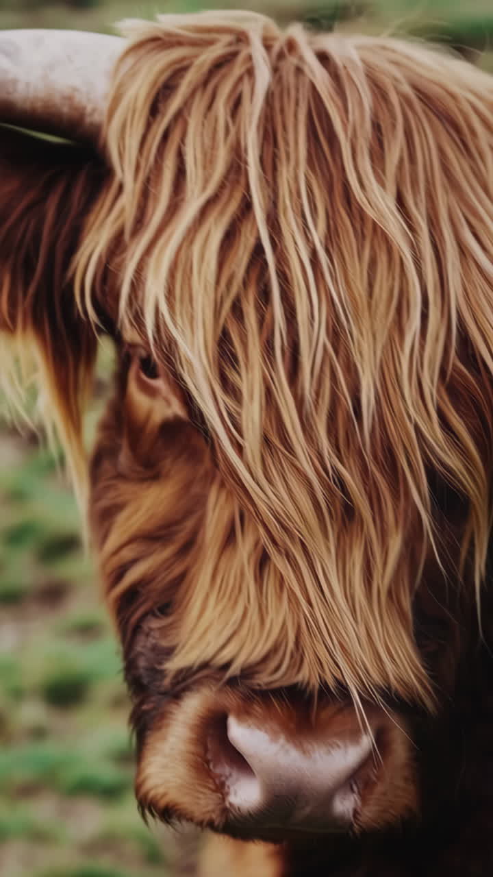 Close-up of a Highland Cow