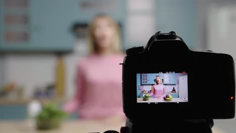 healthy cooking show featuring a woman
